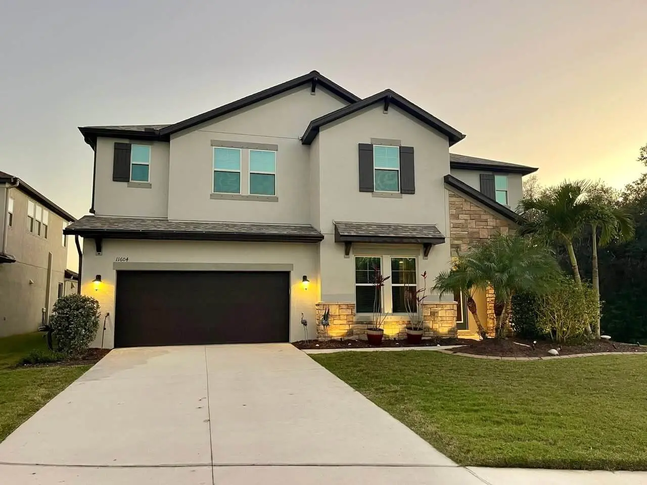 after project - riverview fl home in need of a professional paint job